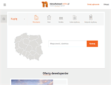 Tablet Screenshot of nieruchomosci-online.pl